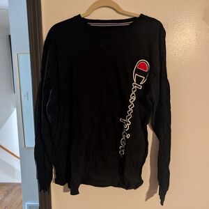 Champion Black Crew Neck Shirt